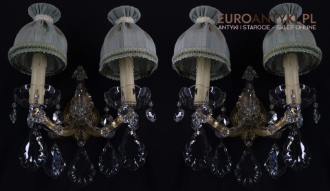 maria teresa oryginalne kinkiety antyczne