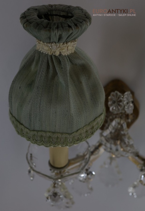 kinkiet dekoracyjny kryształowy