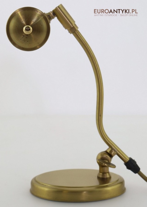 lampka bankierska vintage z niemiec