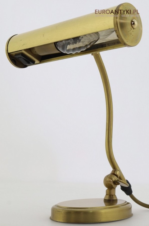 lampka bankierska do biura retro