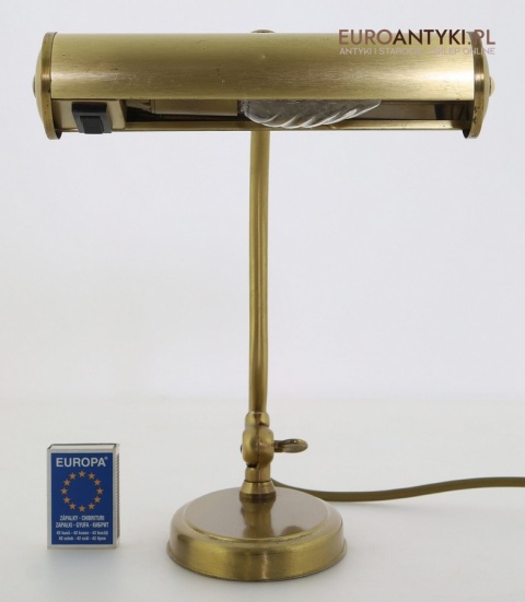 niemiecka lampa biurkowa z epoki