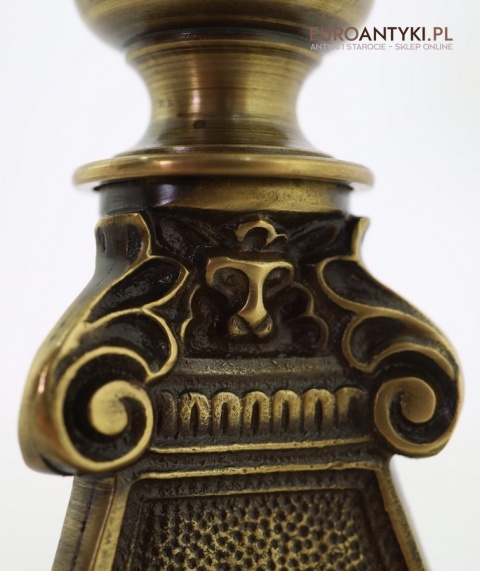 lampka stołowa z brązu