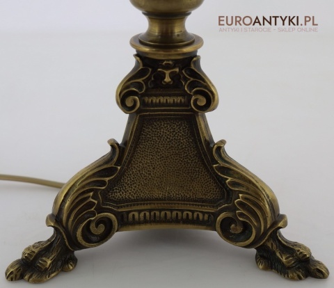 klasyczna lampka stołowa vintage