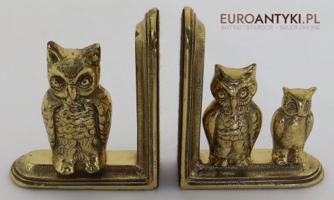 para podpórek z sowami vintage