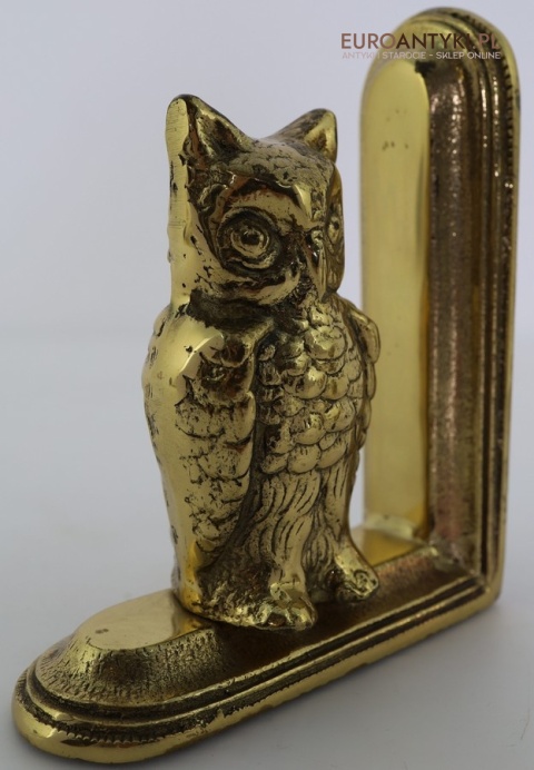 vintage podpórki z sowami z epoki