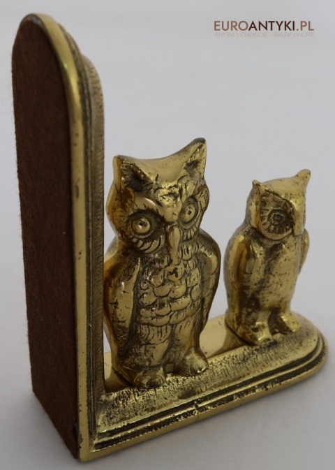 kolekcjonerskie podpórki do książek z sowami