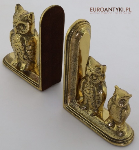 dekor retro z sowami do biblioteki