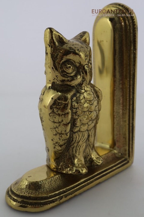 ozdobne podpórki z sowami do gabinetu