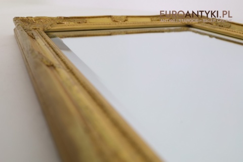 dekoracyjne lustro retro szlifowana tafla dookoła