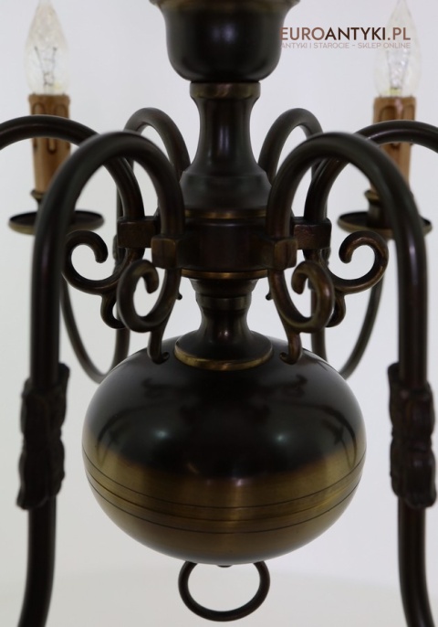 żyrandol vintage do salonu