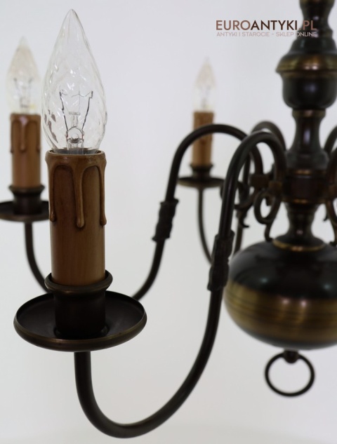 żyrandol retro dekoracyjny