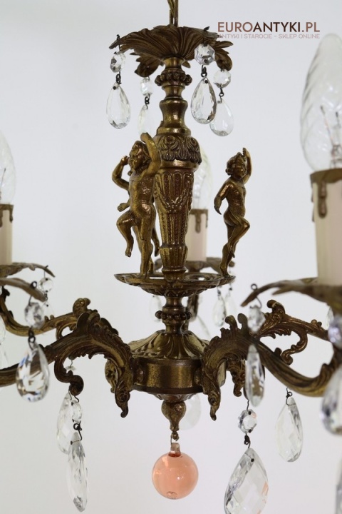 żyrandol pałacowy barokowy