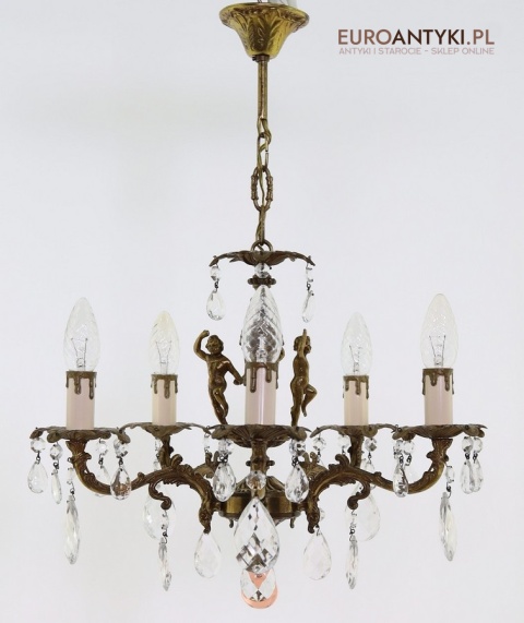 oryginalny żyrandol europejski