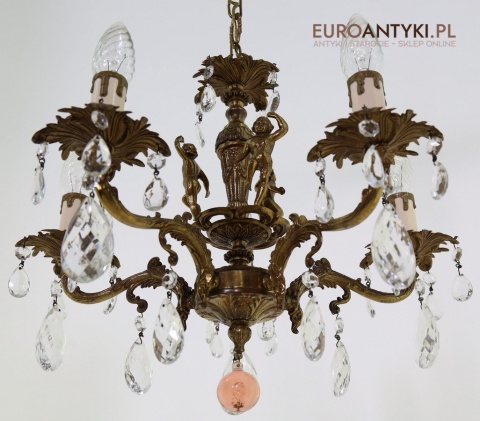 barokowy żyrandol francuski