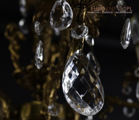 żyrandol barokowy dekoracyjny