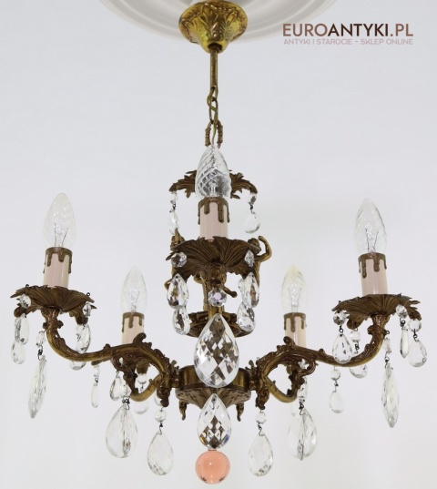 żyrandol vintage kolekcjonerski