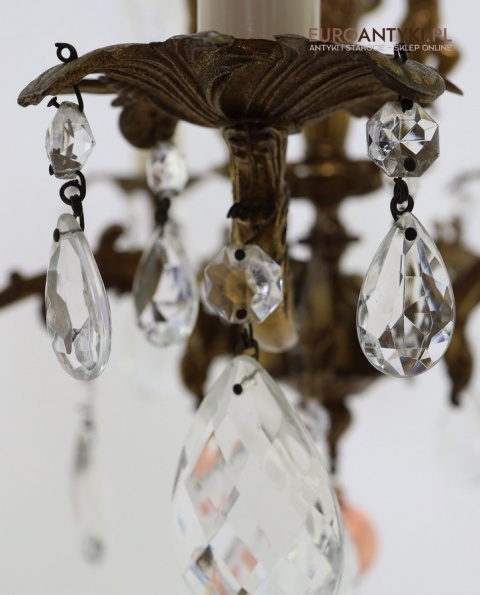 barokowy żyrandol do pałacu