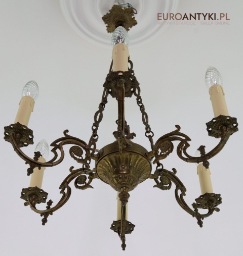 żyrandol barokowy do wnętrz