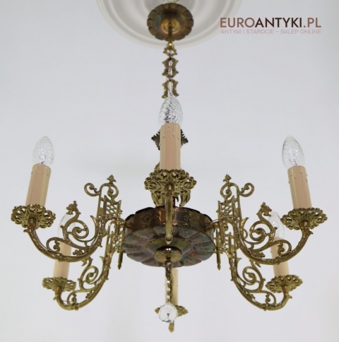 ludwik 16 żyrandol antyczny