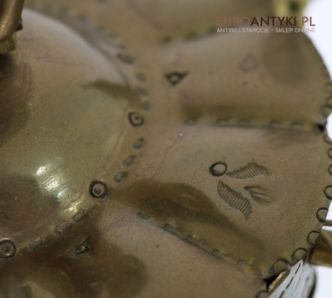 żyrandole z mosiądzu antyczne