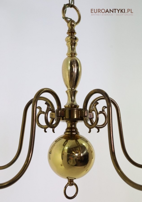 zabytkowy żyrandol vintage pająk