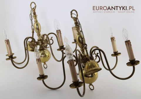 pająk żyrandol retro z połowy wieku