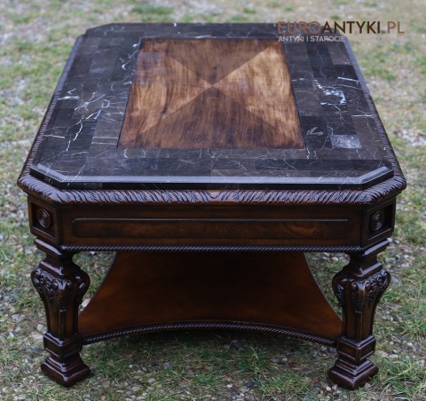 stolik neobarokowy retro z francji