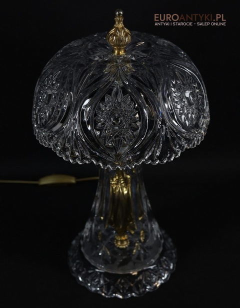 luksusowa lampa stołowa z epoki