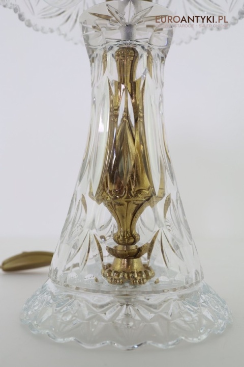 stara lampa pałacowa z kryształu