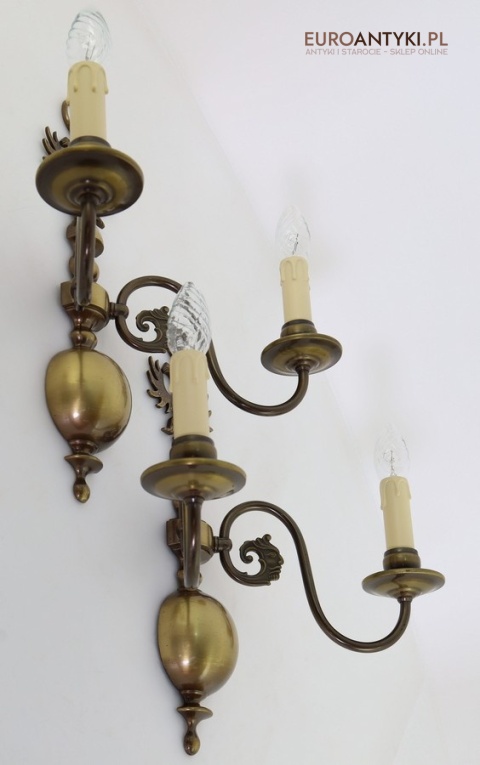 kinkiety pałacowe z orłem dwugłowym