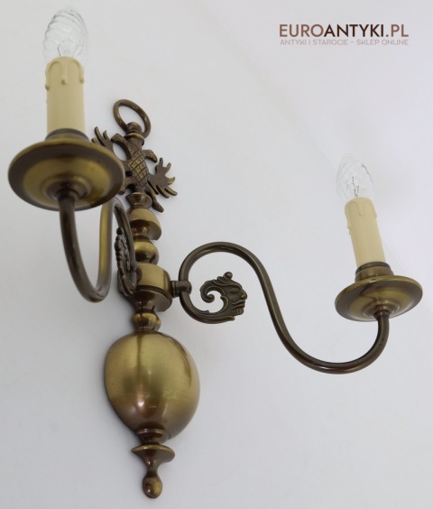 kinkiety starodawne z orłem dwugłowym