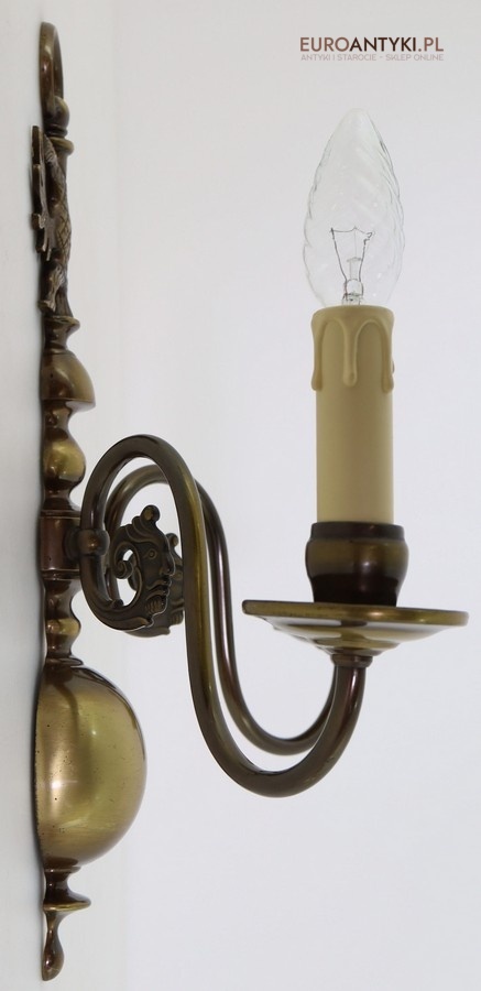 kinkiety historyczne z orłem dwugłowym