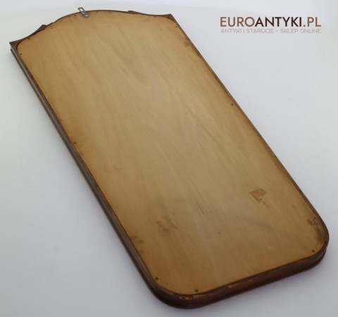 lustro ścienne dekoracyjne z drewna