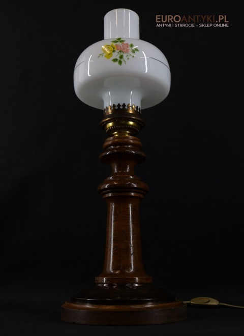lampa stołowa na stolik retro