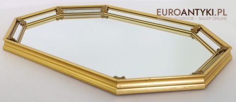 stylowe lustro fasetowane retro