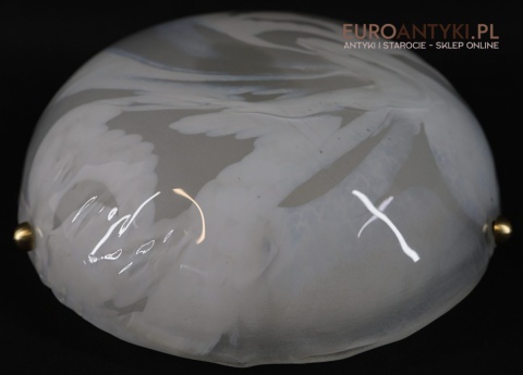 biały plafon cloud glass vintage