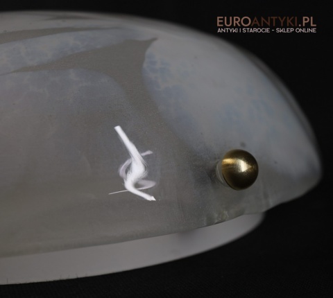 szkło marmurkowe plafon retro