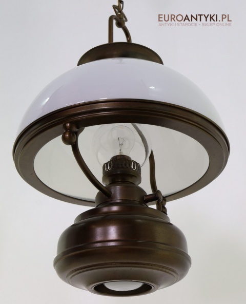 dwupunktowa lampa wisząca vintage