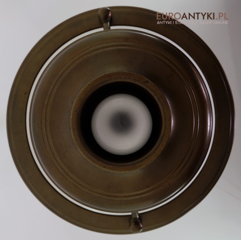 mosiężne lampy retro vintage