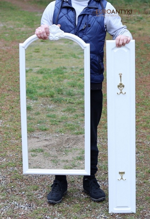 stylowa garderoba z lustrem vintage z niemiec