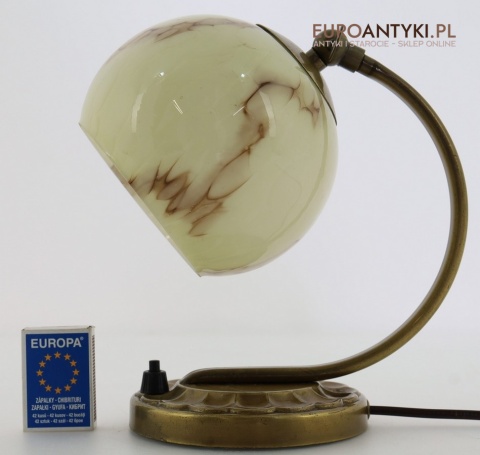 dekoracyjna lampka art deco światło ciepłe