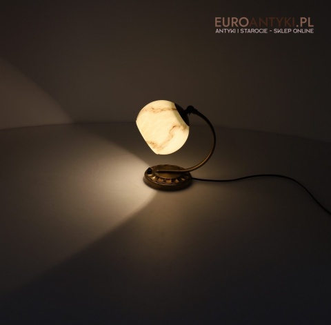 lampka art deco do sypialni retro vintage