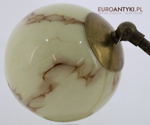 antyczne oświetlenie art deco z francji