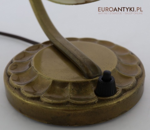 antyczna lampka art deco do korytarza