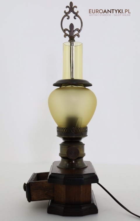 lampa vintage dekoracyjna na stolik lampa vintage dekoracyjna
