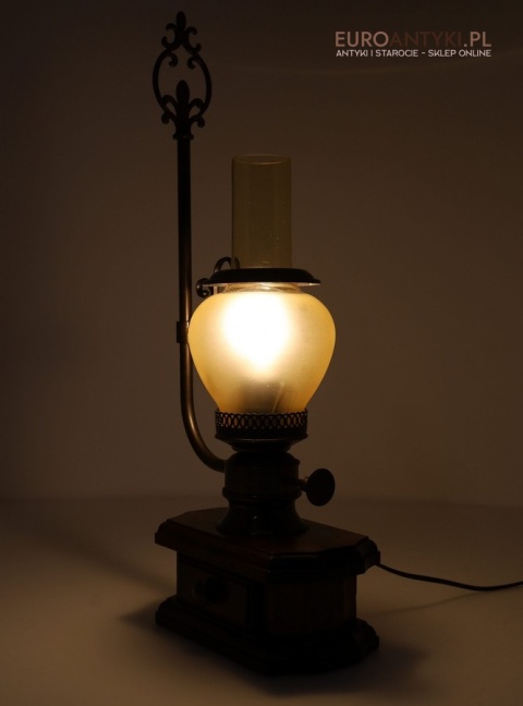 stołowa lampa vintage dekoracyjna