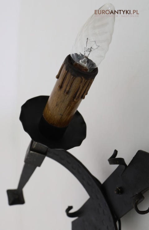 kinkiet zamkowy dekoracyjny retro