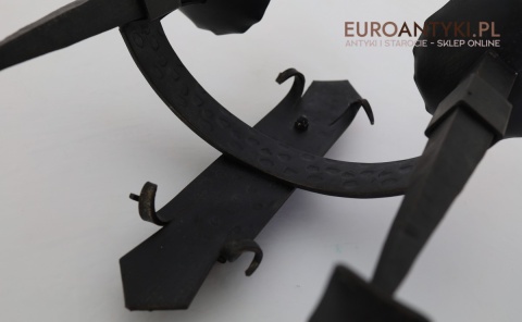 vintage kinkiet kuty dwuramienny