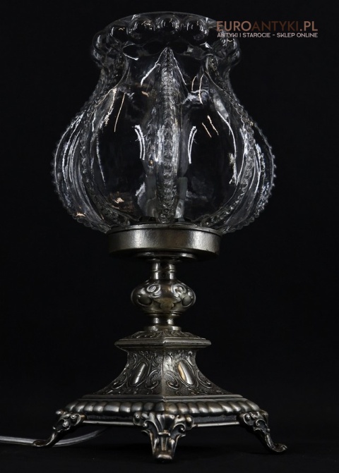 lampka stołowa do gabinetu retro vintage