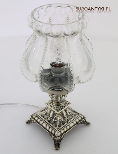 lampka stołowa barok rokoko stylizowana